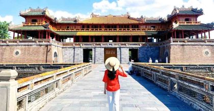 The majestic Hue Citadel, a UNESCO World Heritage site, showcasing ancient architecture and historical significance